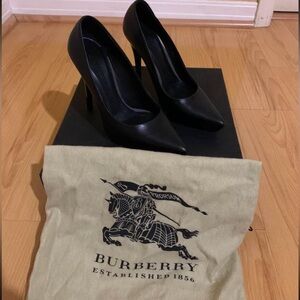 Burberry Classic Black Heels